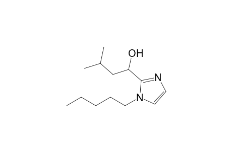3-Methyl-1-(1-pentyl-1H-imidazol-2-yl)butan-1-ol