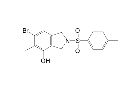 6-Bromo-4-hydroxy-5-methyl-2,3-dihydro-N-tosyl-1H-isoindole