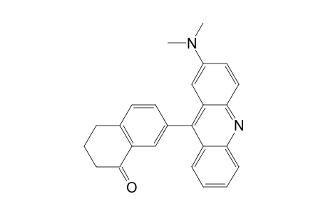1(2H)-Naphthalenone, 7-[2-(dimethylamino)-9-acridinyl]-3,4-dihydro-