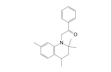 1-Phenyl-2-(2,2,4,7-tetramethyl-3,4-dihydroquinolin-1(2H)-yl)ethanone