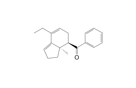 trans-(4-Ethyl-7a-methyl-2,6,7,7a-tetrahydro-1H-inden-7-yl)phenylmethanone
