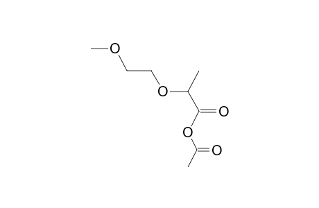 2-(2-Methoxyethoxy)propanoic acid, o-acetyl-