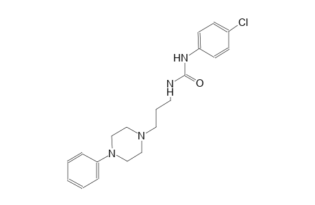 urea, N-(4-chlorophenyl)-N'-[3-(4-phenyl-1-piperazinyl)propyl]-