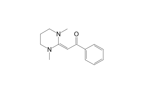 2-(1,3-dimethyl-1,3-diazinan-2-ylidene)-1-phenyl-ethanone