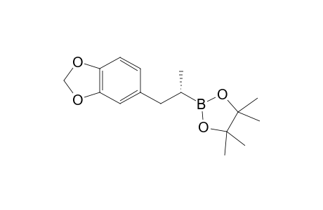 (S)-2-(1-(benzo[d][1,3]dioxol-5-yl)propan-2-yl)-4,4,5,5-tetramethyl-1,3,2-dioxaborolane