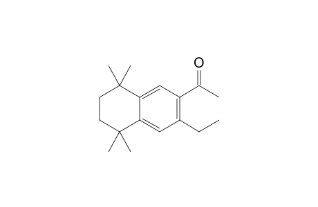 1-(3-Ethyl-5,5,8,8-tetramethyl-5,6,7,8-tetrahydro-2-naphthalenyl)ethanone