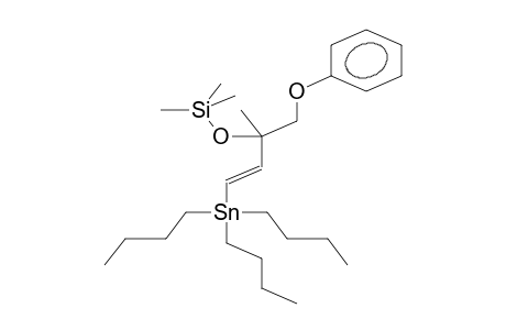 (E)-TRIBUTYL(3-TRIMETHYLSILYLOXY-3-METHYL-4-PHENOXYBUT-1-ENYL)STANNANE