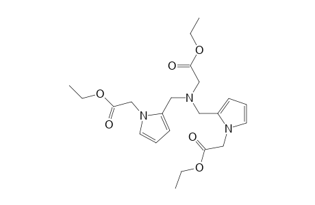 1H-Pyrrole-1-acetic acid, 2,2'-[[(2-ethoxy-2-oxoethyl)imino]bis(methylene)]bis-, diethyl ester