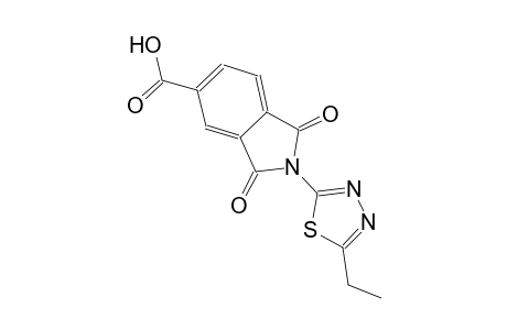 1H-isoindole-5-carboxylic acid, 2-(5-ethyl-1,3,4-thiadiazol-2-yl)-2,3-dihydro-1,3-dioxo-