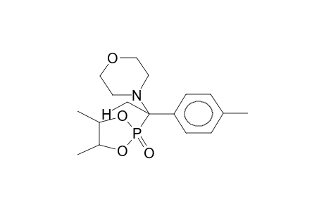 2-OXO-2-[1-(PARA-TOLYL)-1-MORPHOLINOETHYL]-4,5-DIMETHYL-1,3,2-DIOXAPHOSPHOLANE