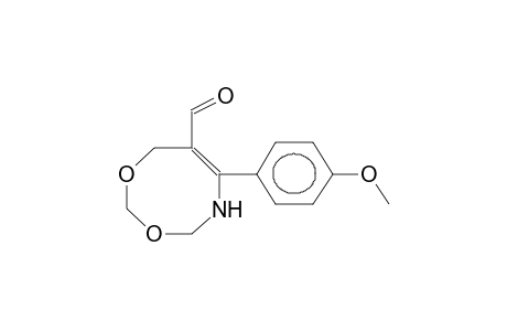 6-(4-METHOXYPHENYL)-7-FORMYL-2,4,5,8-TETRAHYDRO-1,3-DIOXA-5-AZOCINE