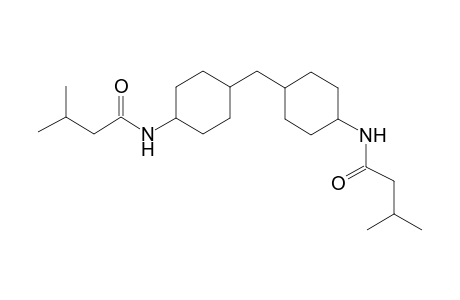 3-methyl-N-[4-({4-[(3-methylbutanoyl)amino]cyclohexyl}methyl)cyclohexyl]butanamide