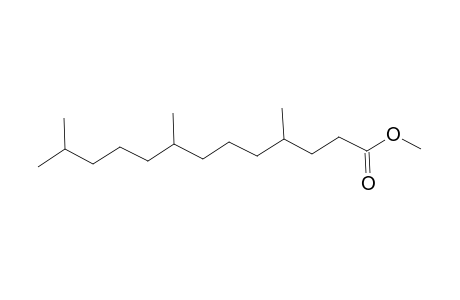 Tridecanoic acid, 4,8,12-trimethyl-, methyl ester