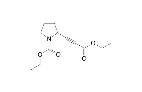 2-(3-ethoxy-3-keto-prop-1-ynyl)pyrrolidine-1-carboxylic acid ethyl ester
