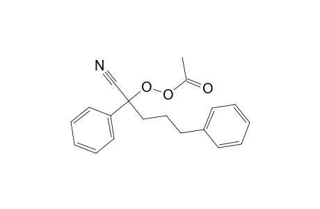 Ethaneperoxoic acid, 1-cyano-1,4-diphenylbutyl ester