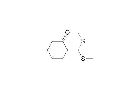 2-[bis(methylsulfanyl)methyl]cyclohexan-1-one