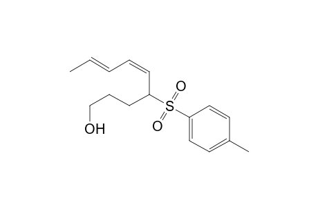 (+/-)-4-[(4-methylphenyl)sulfonyl]-5,7-nonadien-1-ol