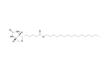 5-[(3aS,4S,6aR)-2-keto-1,3,3a,4,6,6a-hexahydrothien[3,4-d]imidazol-4-yl]valeric acid cetyl ester