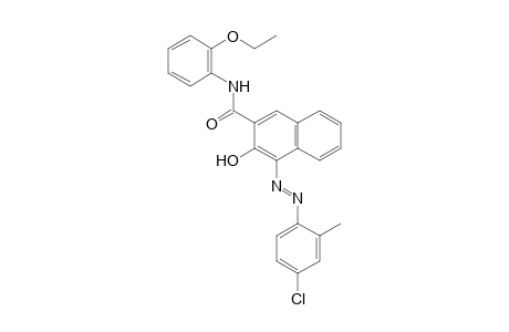 2-Naphthalenecarboxamide, 4-[(4-chloro-2-methylphenyl)azo]-N-(2-ethoxyphenyl)-3-hydroxy-