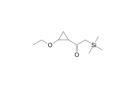 Ethanone, 1-(2-ethoxycyclopropyl)-2-(trimethylsilyl)-