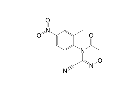 3-Cyano-4-(2-methyl-4-nitrophenyl)-1,2,4-oxadiazin-5(6H)-one