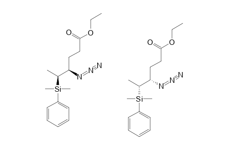SYN/ANTI-[ETHYL-4-AZIDO-5-[DIMETHYL-(PHENYL)-SILYL]-HEXANOATE]