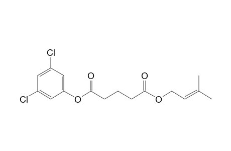 Glutaric acid, 3-methylbut-2-en-1-yl 3,5-dichlorophenyl ester