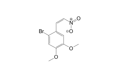 2-Bromo-4,5-dimethoxy-beta-nitrostyrene