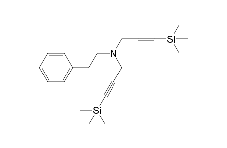 N-(2-phenylethyl)-3-trimethylsilyl-N-(3-trimethylsilylprop-2-ynyl)prop-2-yn-1-amine