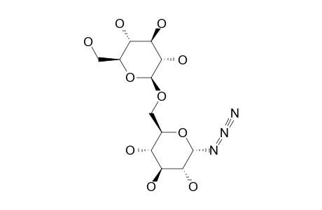 BETA-D-GLUCOPYRANOSYL-(1->6)-ALPHA-D-GLUCOPYRANOSYL-AZIDE