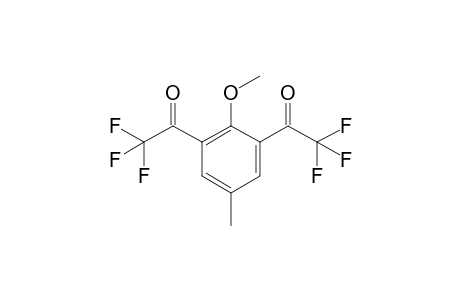 4-Methyl-2,6-bis(trifluoroacetyl)anisole