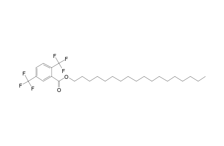 2,5-di(Trifluoromethyl)benzoic acid, octadecyl ester