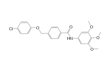 4-[(4-chlorophenoxy)methyl]-N-(3,4,5-trimethoxyphenyl)benzamide
