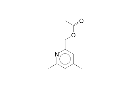 2-Pyridinemethanol, 4,6-dimethyl-, acetate (ester)