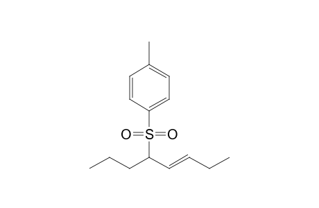 (E)-5-Tosyl-3-octene