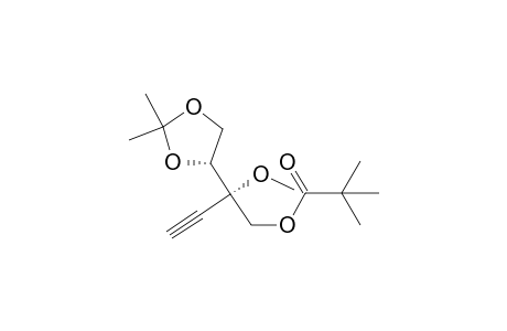 (2S)-2-[(4R)-2,2-Dimethyl-1,3-dioxolan-4-yl]-1-(2,2-dimethylpropanoyl)-2-methoxy-3-butyne