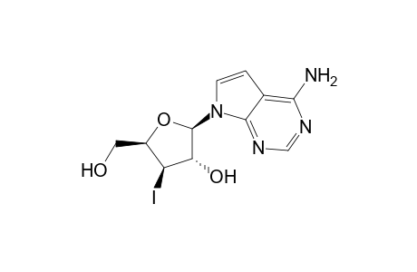 7H-Pyrrolo[2,3-d]pyrimidin-4-amine, 7-(3-deoxy-3-iodo-.beta.-D-xylofuranosyl)-
