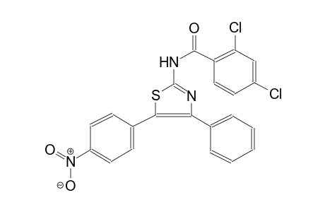benzamide, 2,4-dichloro-N-[5-(4-nitrophenyl)-4-phenyl-2-thiazolyl]-