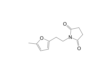 1-[2-(5-methyl-2-furanyl)ethyl]pyrrolidine-2,5-dione