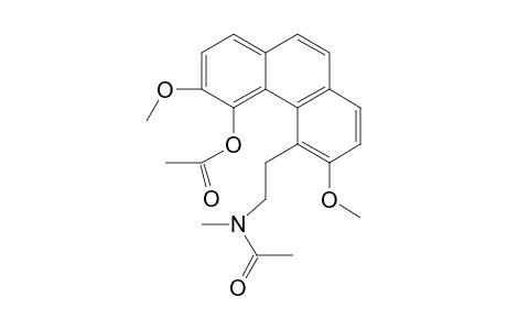 3,6-Dimethoxy-4-acetoxy-5-(2-N-methylacetamido)ethylphenanthrene