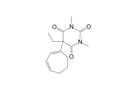 5-Ethyl-5-(cyclohepta-1,3-dinenyl)-1,3-dimethyl-2,4,6(1H,3H,5H)-pyrimidinetrione