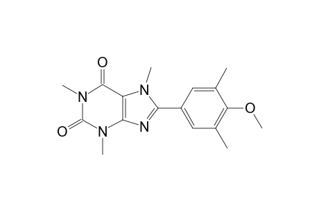 8-(4-Methoxy-3,5-dimethylphenyl)-1,3,7-trimethylxanthine