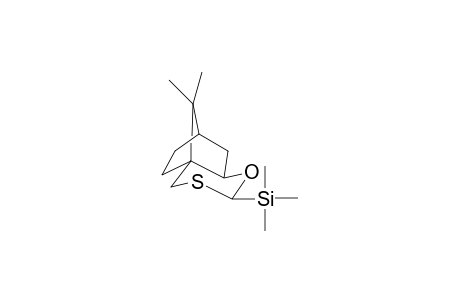 4-(Trimethylsilyl)-11,11-dimethyl-5-oxa-3-thiatricyclo[6.2.1.0(1,6)]undecane