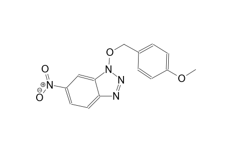 1H-1,2,3-benzotriazole, 1-[(4-methoxyphenyl)methoxy]-6-nitro-