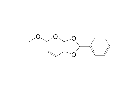 5H-1,3-Dioxolo[4,5-b]pyran, 3a,7a-dihydro-5-methoxy-2-phenyl-