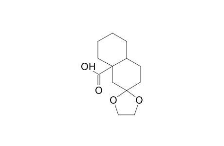 Hexahydrospiro[[1,3]dioxolane-2,2'-naphthalene]-8'a-carboxylic acid