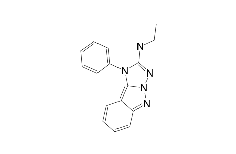 1-PHENYL-2-(ETHYLAMINO)-1H-1,2,4-TRIAZOLO-[2,3-B]-INDAZOLE
