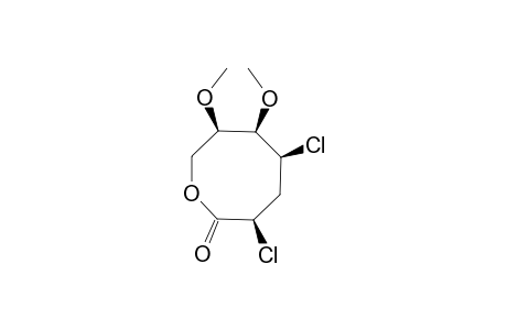 (2R,5S,6R,7R)-3,5-Dichloro-6,7-dimethoxyoxocan-2-one
