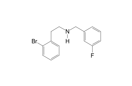 N-(3-Fluorobenzyl)-2-bromobenzeneethanamine