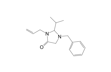 3-Allyl-1-benzyl-2-(2-propyl)imidazolidin-4-one